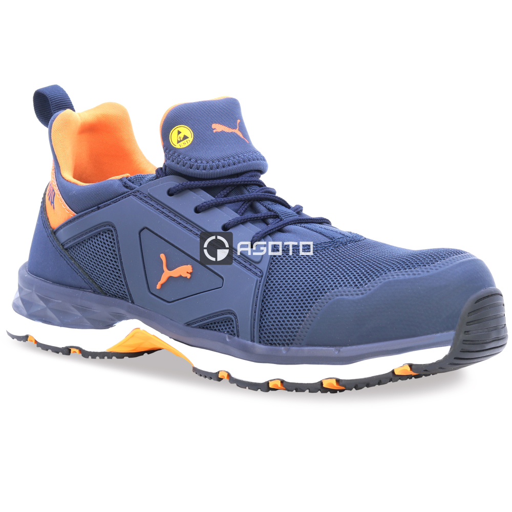 detail Sicherheitsschuhe PUMA Chase S1P blue/orange low