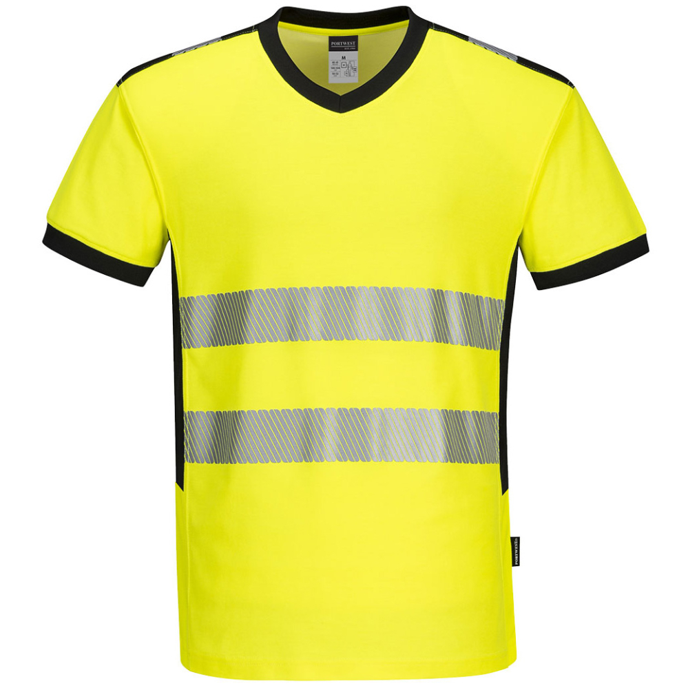 detail T-Shirt PORTWEST PW310 Hi-Vis