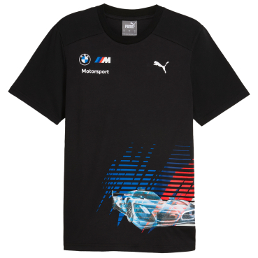 T-Shirt PUMA BMW Motorsport USA Race 100% Cotton