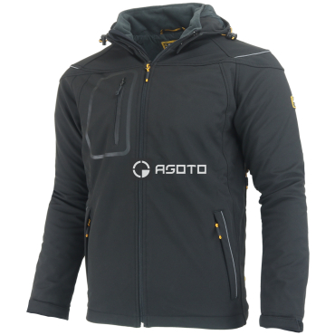 Jacke Softshell JCB Trade Hooded