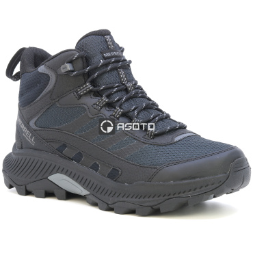 MERRELL SPEED STRIKE 2 MID WP black Wanderschuhe